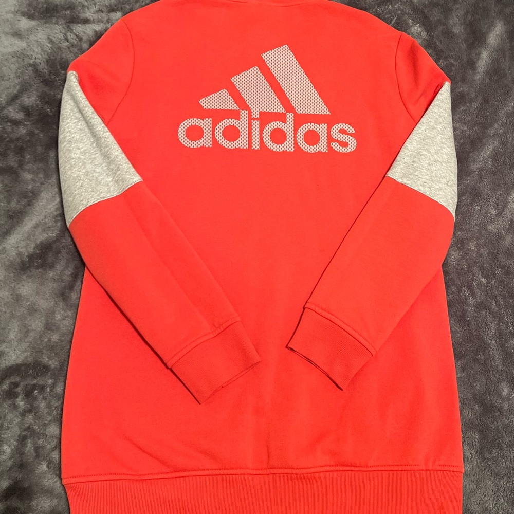 Red/Gray Adidas Sweater